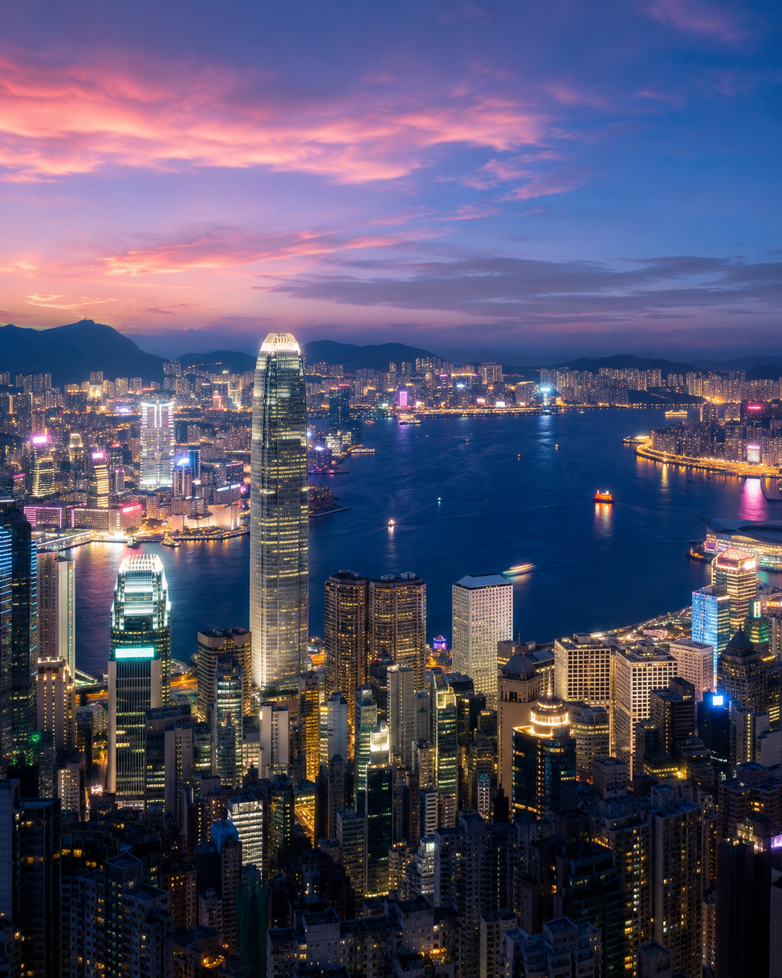 Victoria Harbour, Hong Kong